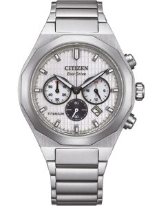 Citizen CA4690-51A Herrenuhr Super-Titanium Zenshin Eco-Drive Chrono 41mm 10ATM