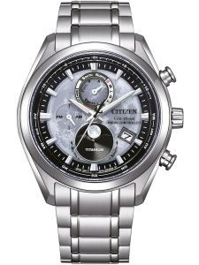 Citizen BY1010-81H Eco-Drive Mondphase Titanium Funkuhr