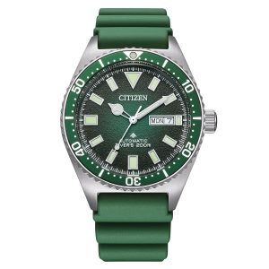 Citizen NY0121-09XC Promaster Marine Herren-Taucheruhr Automatik Gr&uuml;n
