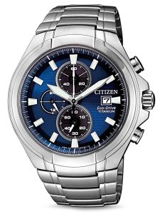 Citizen CA0700-86L Eco-Drive Super-Titanium Chronograph Herrenuhr 43mm 10ATM