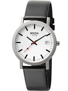 Boccia 3622-01 Herrenuhr Titanium 38mm 5ATM