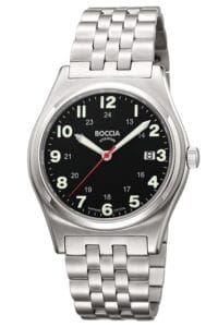 Boccia 3674-02 Herren-Titanuhr mit Saphirglas