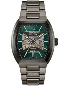 Bulova 98A321 Herrenuhr Maquina Automatik 40mm 5ATM