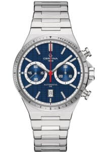 Certina C043.427.11.041.00 Herrenuhr Automatik DS-7 Chronograph Stahl/Blau