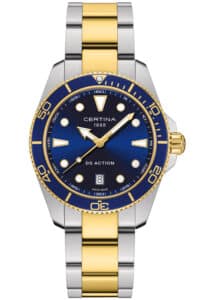 Certina C048.410.22.041.00 Armbanduhr Quarz DS Action Bicolor/Blau 30 bar