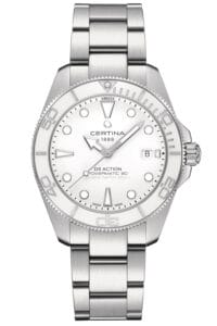 Certina C048.407.11.011.00 Taucher-Uhr Automatik DS Action Stahl/Wei&szlig; 30 bar