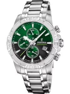 Festina F20704/5 Herrenuhr Timeless Chronograph 45mm 10ATM