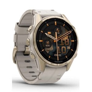 Garmin fenix&reg; 8 AMOLED Saphir mit Lederarmband Ref. 010-02903-40 - Multisport GPS Smartwatch