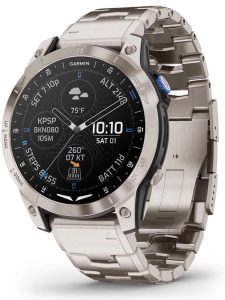 Garmin 010-02582-51 Herrenuhr D2 Mach 1 Pro AMOLED 47mm 10ATM