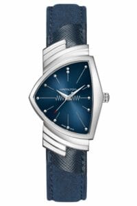 Hamilton H24411942 Armbanduhr in Unisexgr&ouml;&szlig;e Ventura Blau