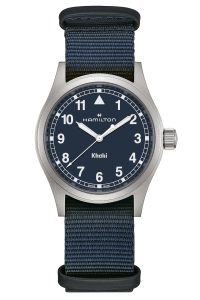 Hamilton H69401940 Armbanduhr in Unisexgr&ouml;&szlig;e Khaki Field Quarz Blau 38 mm