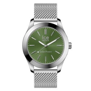 Ice-Watch 023796 Herrenuhr ICE Steel Solar M Gr&uuml;n