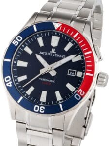 Jacques Lemans 1-2131E Hybromatic Herrenuhr 42mm 10ATM