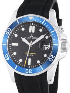 Jacques Lemans 1-2170D Hybromatic Diver Herrenuhr 41mm 20ATM