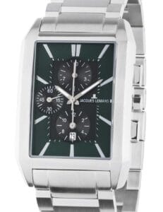 Jacques Lemans 1-2161L Torino eckiger Herren Chronograph 34mm