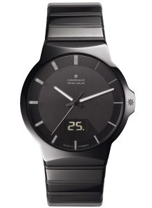 Junghans 18/1133.44 Funk-Solar Herrenuhr Force Keramik