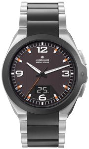 Junghans 18/1425.44 Funk-Solar Herrenuhr Spektrum Stahl/Keramik
