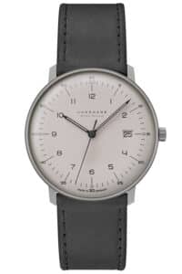 Junghans 59/2023.02 max bill Mega Solar Herren-Funkuhr Titan