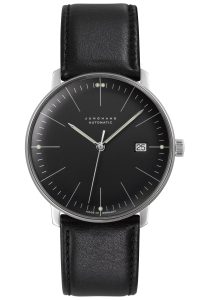 Junghans 27/4701.02 max bill Herren-Automatikuhr mit Saphirglas Schwarz