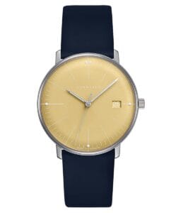 Junghans 47/4553.02 max bill Damen-Armbanduhr Quarz Dunkelblau