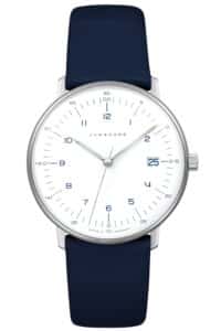 Junghans 47/4556.02 max bill Damen-Quarzuhr Dunkelblau