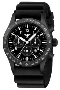 KHS PLABSSC.DB Herren-Solaruhr Platoon Chronograph Schwarz