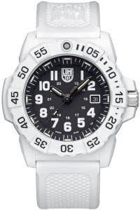 Luminox XS.3507.WB Herren-Taucheruhr Navy Seal Wei&szlig;/Schwarz