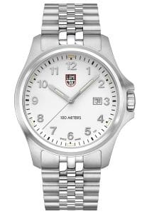 Luminox XL.2527 Herrenuhr Dress Field Quarz Stahl/Wei&szlig;