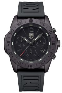 Luminox XS.3141.BO.1.SET Taucheruhr Chrono Pacific Diver Schwarz mit 2 B&auml;ndern