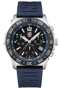 Luminox XS.3143.SET Taucheruhr Chrono Pacific Diver Blau/Schwarz mit 2 B&auml;ndern