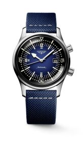 Longines orologio Heritage Legend Diver Blu Watch 42mm blu automatico acciaio L3.774.4.90.2