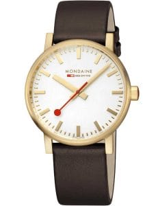 Mondaine MSE.40112.LGV Herrenuhr evo2 SBB 40mm 3ATM