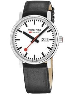 Mondaine MSE.40210.LBV Herrenuhr evo2 SBB Big-Date 40mm 3ATM