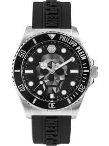 Philipp Plein PWOAA0122 The $kull Diver Herrenuhr 44mm 10ATM