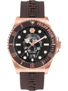 Philipp Plein PWOAA0322 The $kull Diver Herrenuhr 44mm 10ATM