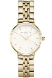 Rosefield 26WSG-267 Damenuhr The Small Edit Goldfarben