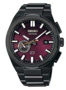 Seiko SSJ029J1 Astron GPS Solar Herrenuhr Titan/Lila LE
