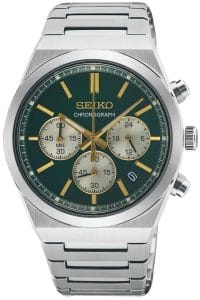 Seiko SSB461P1 Herrenuhr Chronograph Bicolor/Gr&uuml;n
