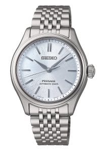 Seiko SPB521J1 Presage Armband-Uhr Automatik Stahl/Hellblau