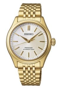 Seiko SPB524J1 Presage Unisex-Uhr Automatik Goldfarben