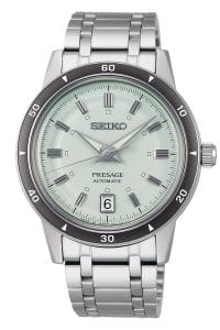 Seiko SRPL71J1 Presage Style 60's Herrenuhr Automatik Mintgr&uuml;n