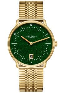 Sternglas S01-NAN41-ME09 Herrenarmbanduhr Naos Edition Aventurine Goldfarben