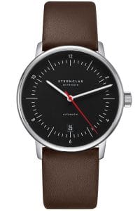 Sternglas S02-NA43-PR04 Herrenuhr Naos Automatik Schwarz/Dunkelbraun