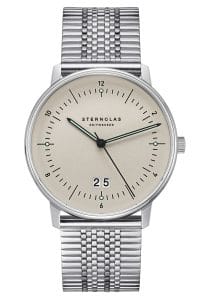Sternglas S01-NAG26-ME08 Herrenuhr Naos Gro&szlig;datum Alabaster Super Slim