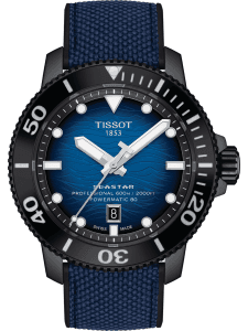Tissot T1206073704100 Herrenuhr Seastar 2000 Professional Powermatic-80 46mm 60ATM