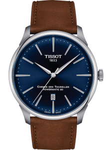 Tissot T1394071604100 Herrenuhr Chemin des Tourelles Powermatic-80 42mm 5ATM