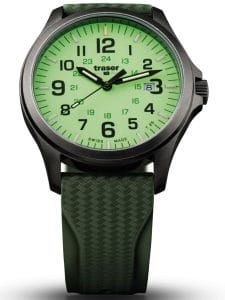 Traser H3 107424 P67 Officer Pro Gun Herrenuhr 42mm 10ATM