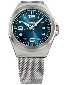 Traser H3 108205 P59 Esssential M Blue Herrenuhr 42mm 10ATM