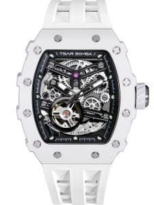 Tsar Bomba TB8208C-07 Herrenuhr Elementar Keramik Automatik 44mm 5ATM