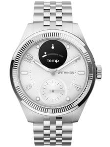 Withings HWA10-MODEL 10-ALL Scanwatch Nova Brilliant silver 39mm 5ATM